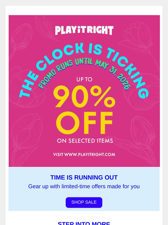 May Sale Ending Soon ⚡ Up to 90% OFF