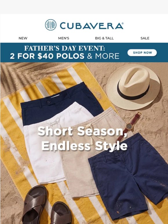 —, Your Summer Shorts Are Here