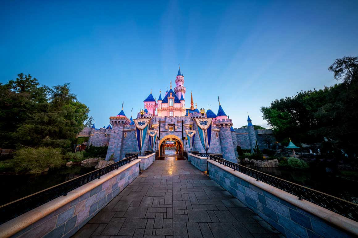 Sleeping Beauty Castle at Disneyland