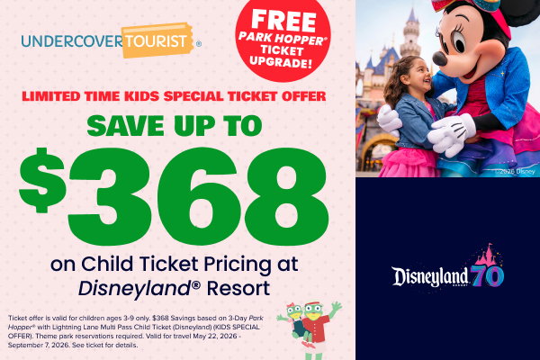 Save on Disneyland Kids Summer Ticket Deal