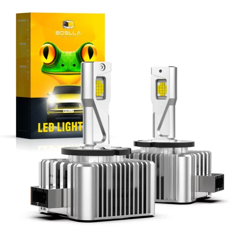 Boslla D1 D1S D1R LED Headlight Bulbs 12,000LM - Direct HID Replacement