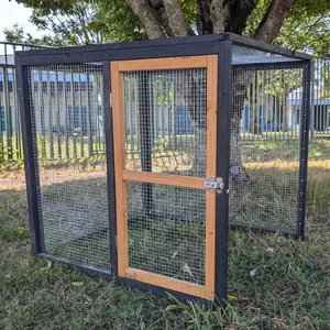 Parc grillagé pour poulailler Finlandais et Finlandais XL