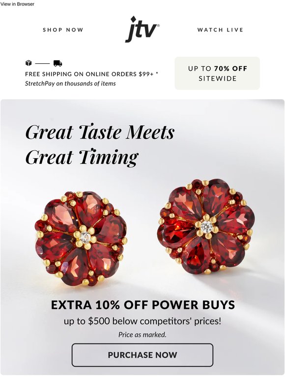 Don't Miss It: Extra Savings on Power Buys - Today Only