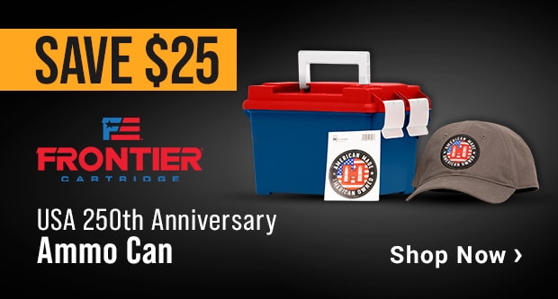 Frontier Cartridge USA 250th Anniversary Ammo Can