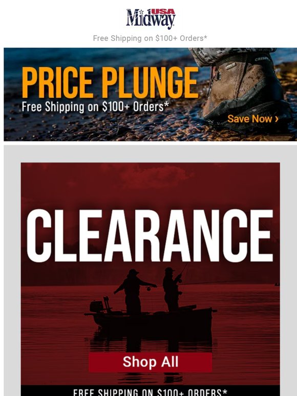 Clearance Offers 🔥 Ready for some savings?