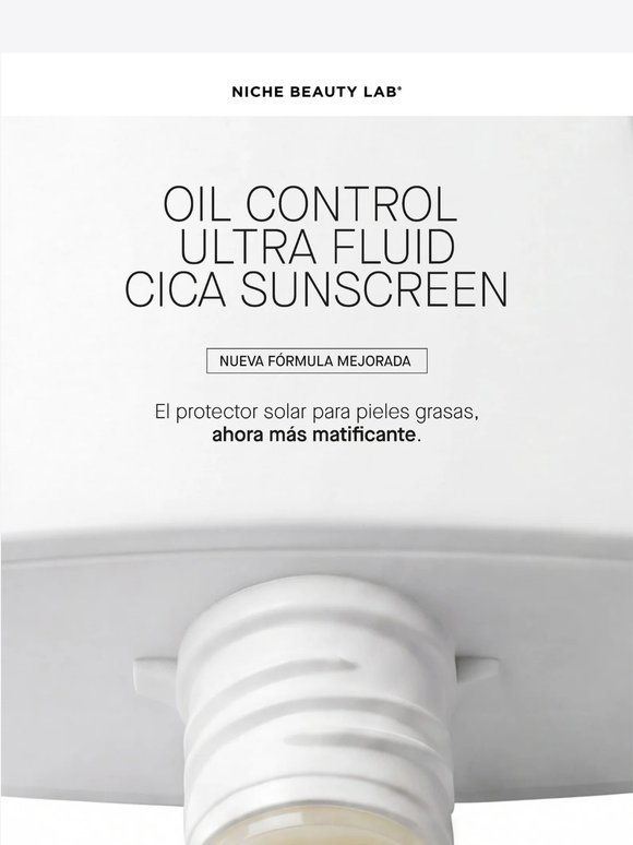 Nueva fórmula mejorada ✨ El protector solar favorito de las pieles grasas