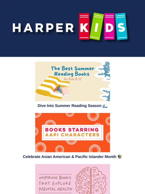 Kick off summer reading season with exciting new books 📚☀️