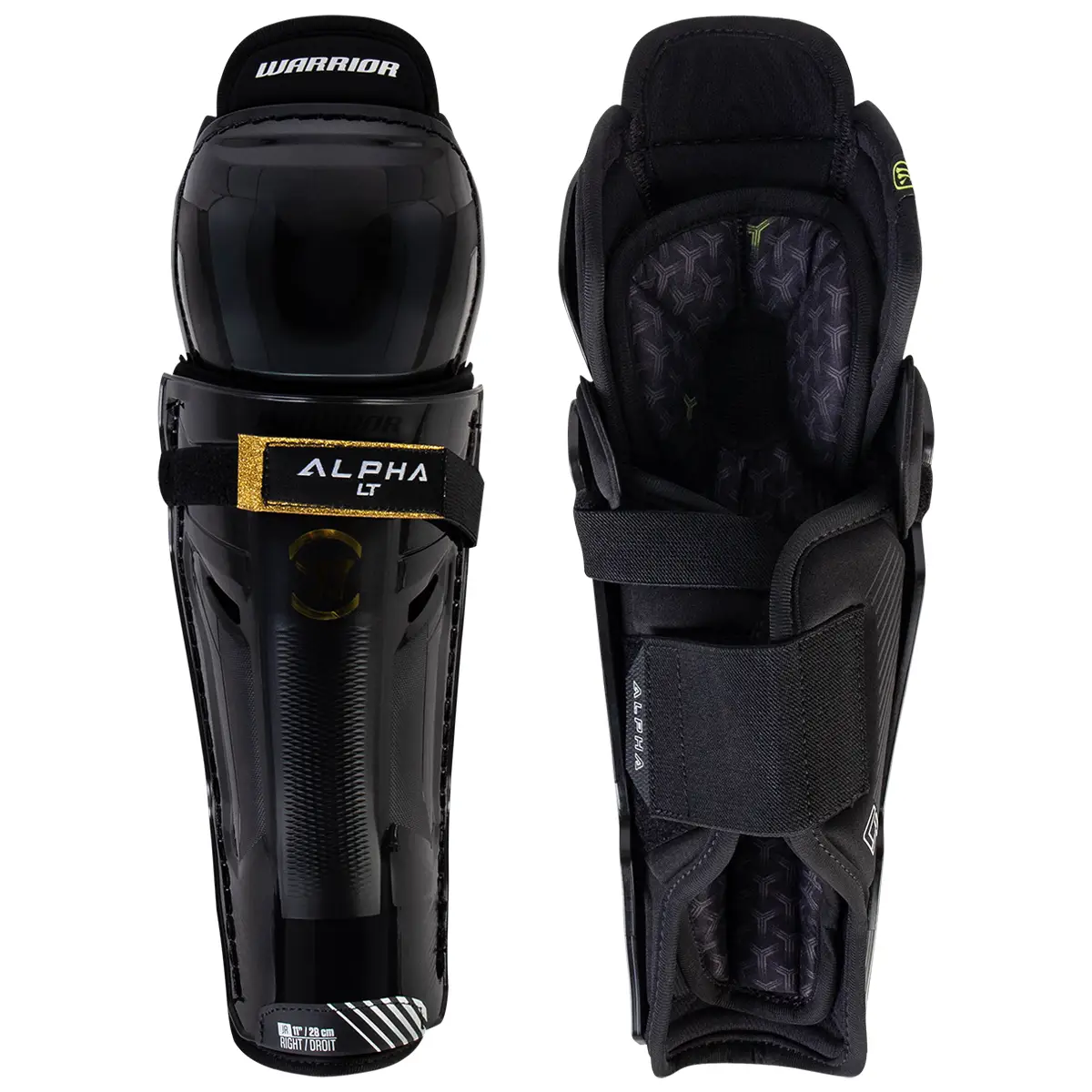 Warrior Alpha LT Junior Hockey Shin...