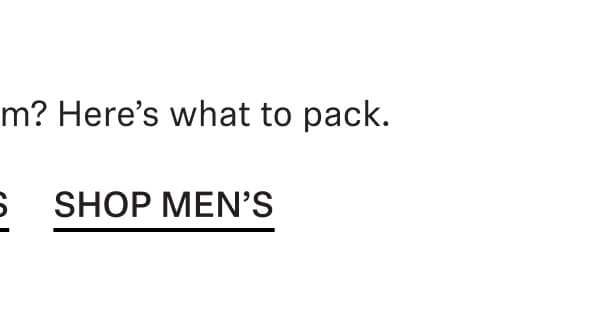 Shop Men's