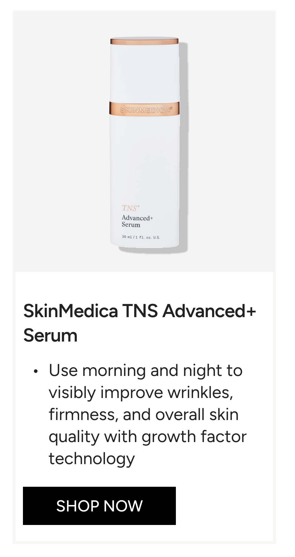 SkinMedica TNS Advanced+ Serum