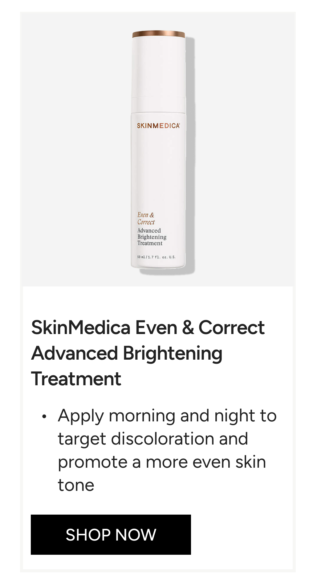 SkinMedica Even & Correct Advanced Brightening Treatment