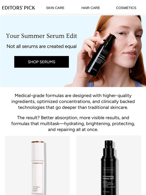 The Best Serums for Summer Skin