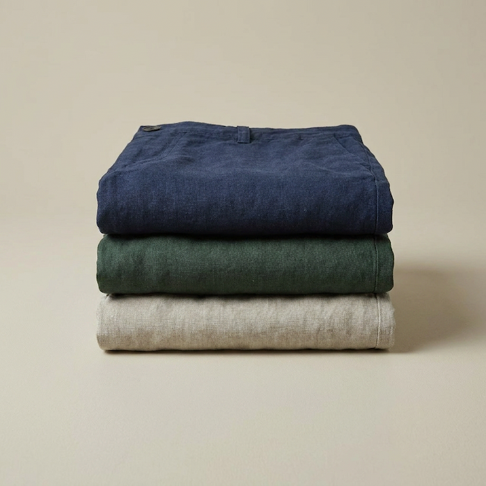 Men's Linen Shorts