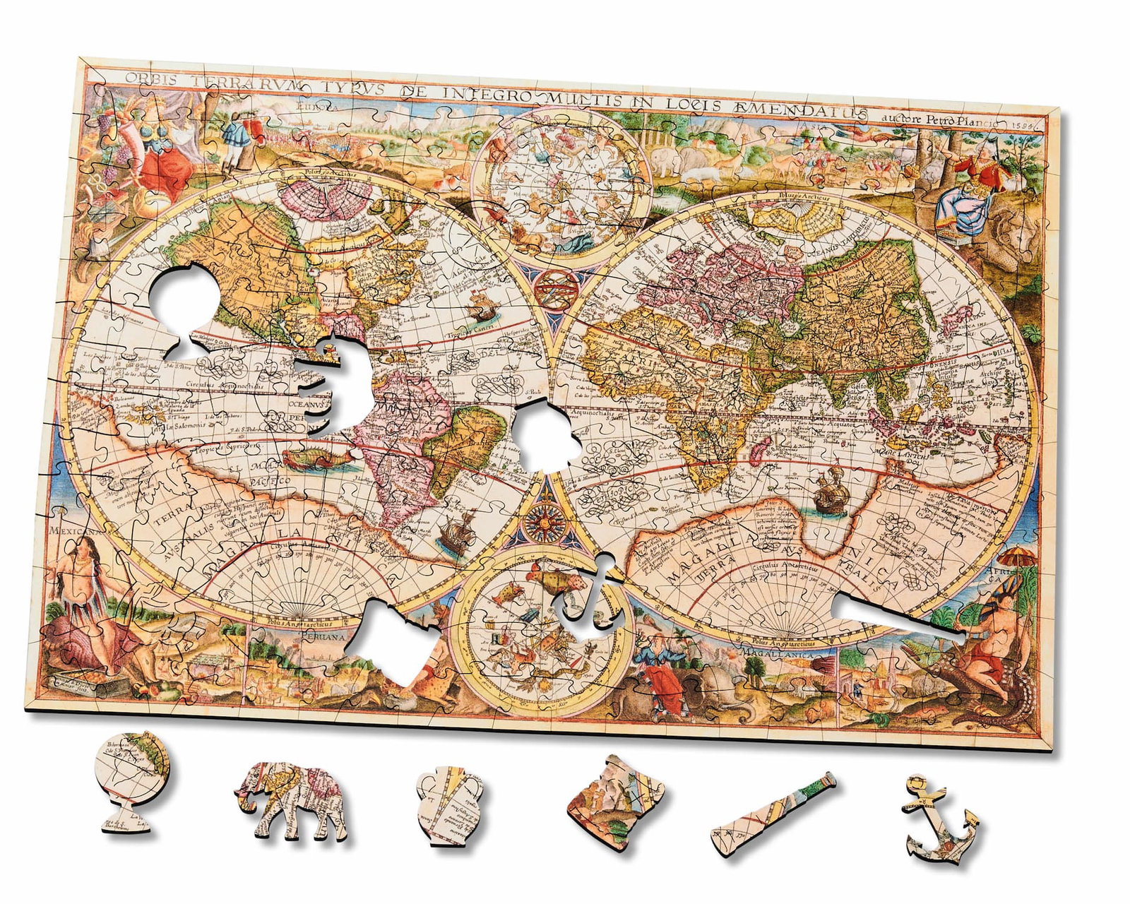 Rare Old World Map