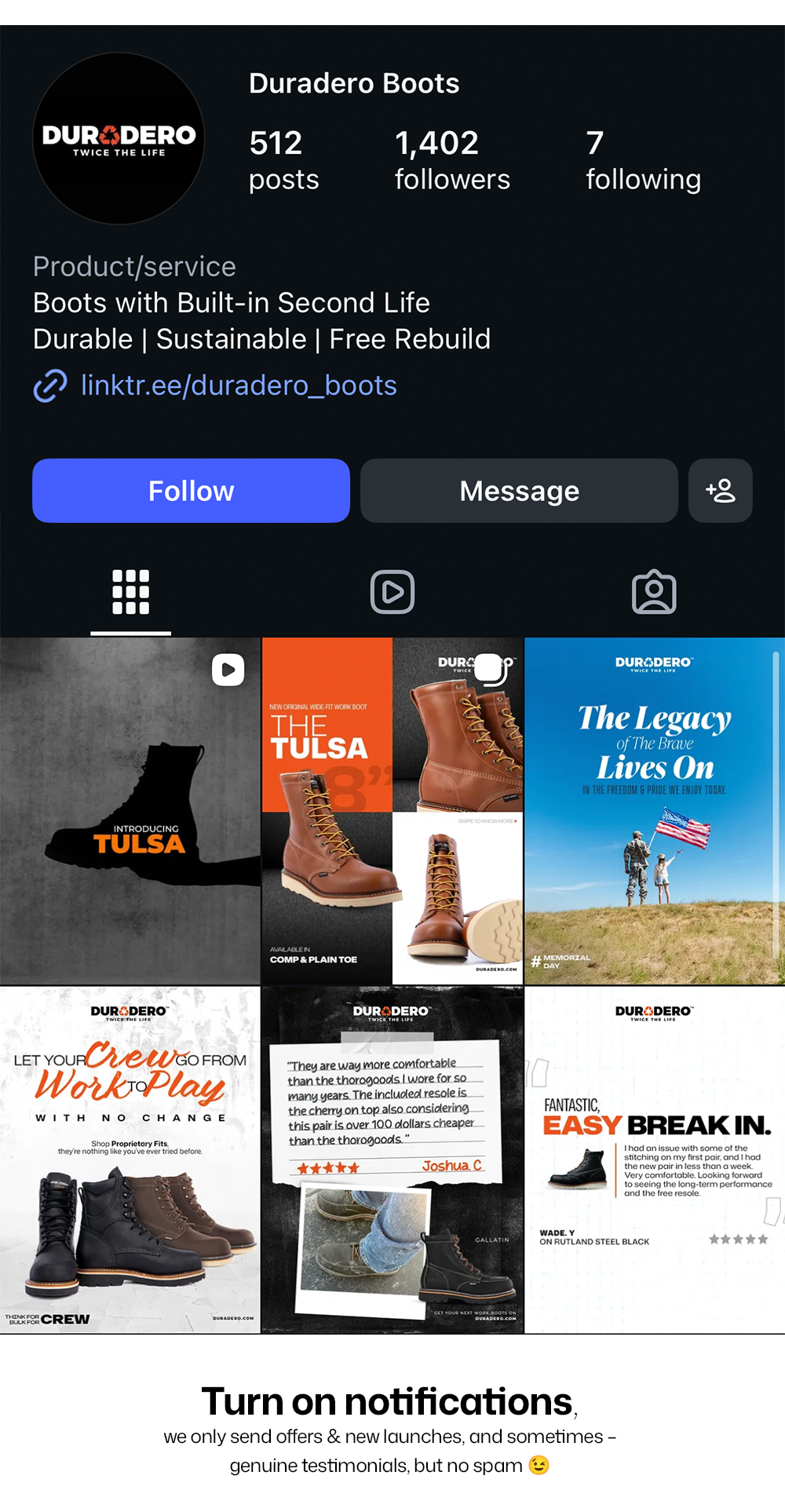 Duradero Boots