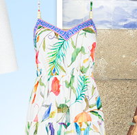 Beautiful Border Maxi Dress