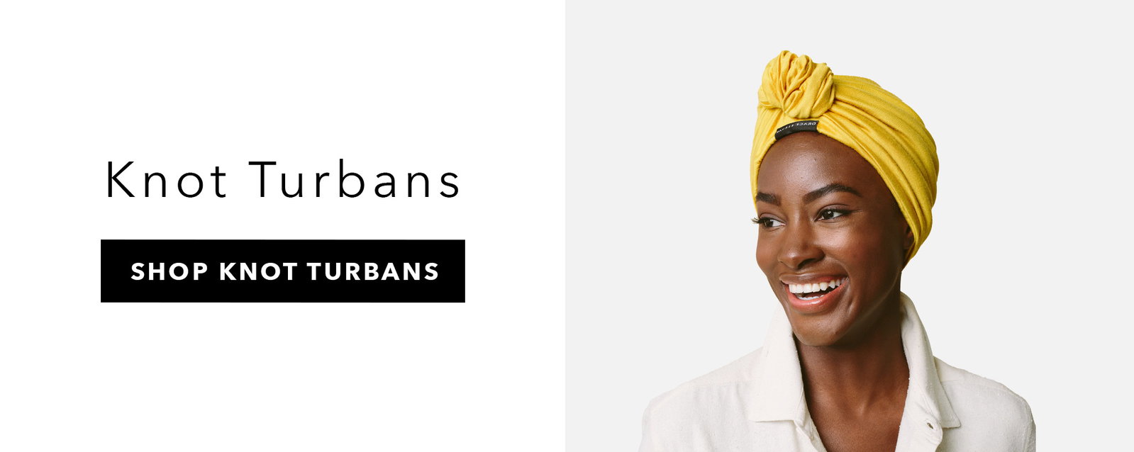 satin-lined knot turbans