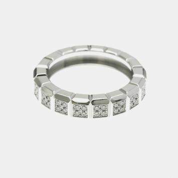 Ice Cube 18K White Gold, Diamo