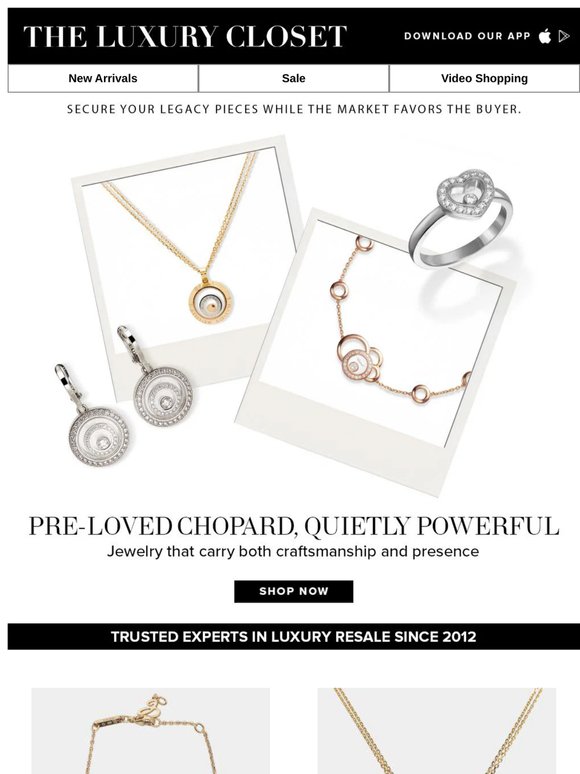 Pre-Loved Chopard, quietly powerful