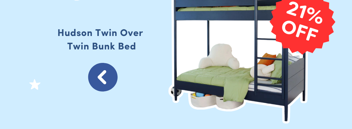 Hudson Twin Over Twin Bunk Bed