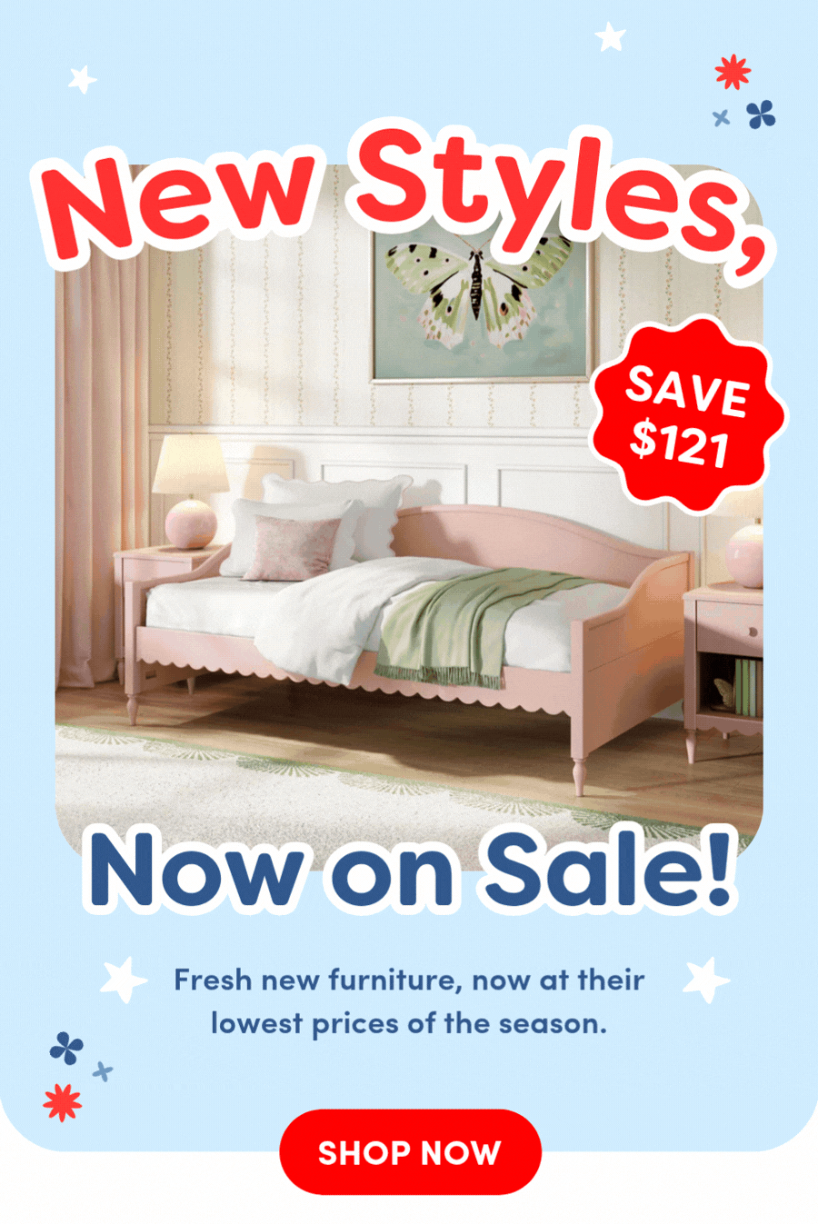 New Styles, Now on Sale!