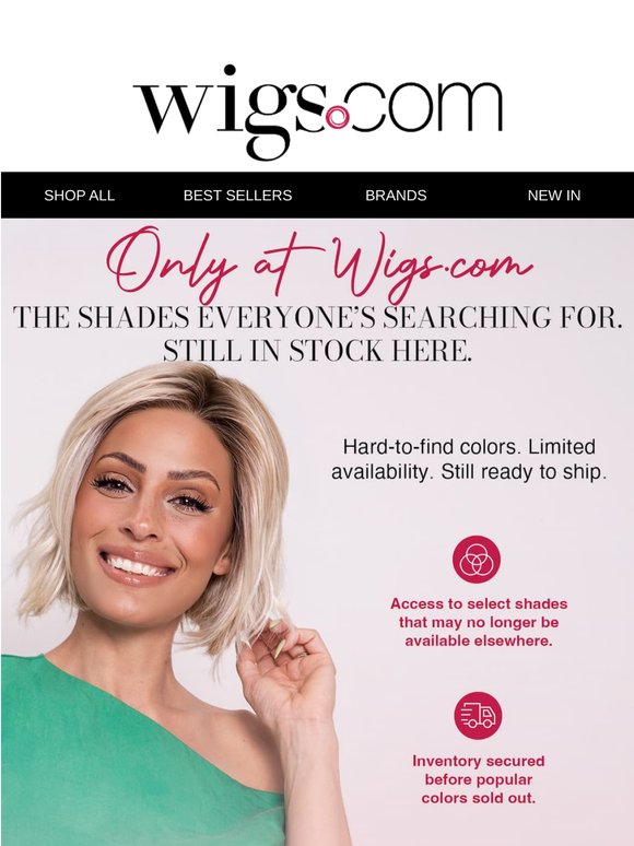 Only at Wigs.com!