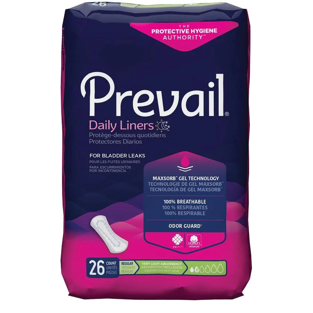 Image of Prevail® Daily Very Light Absorbency Bladder Control Liners 26 ct.
