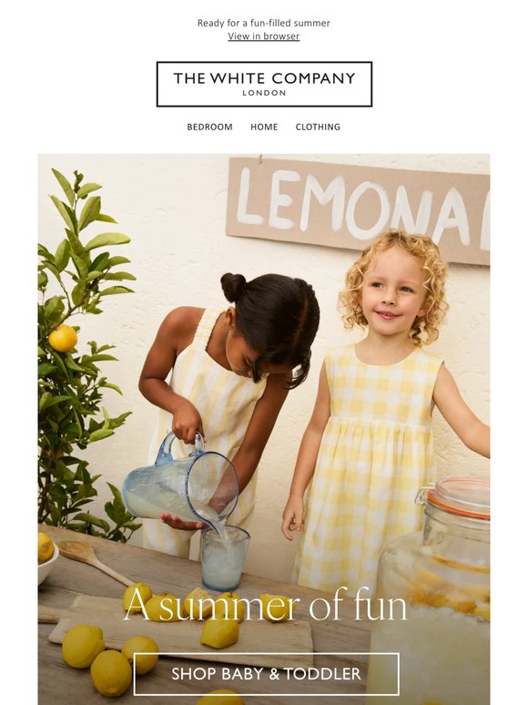 Freshly picked pieces for little ones