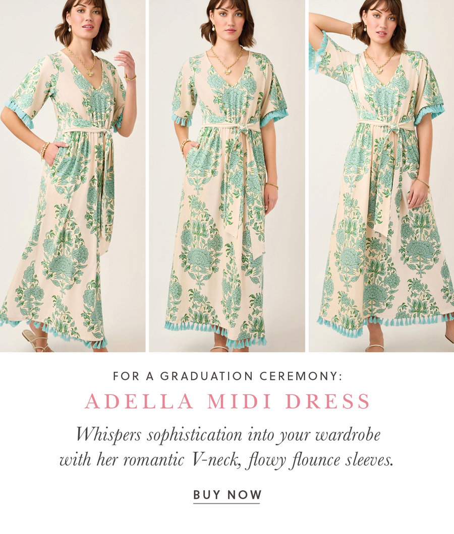 Adella Tassel Midi Dress Summer Boho