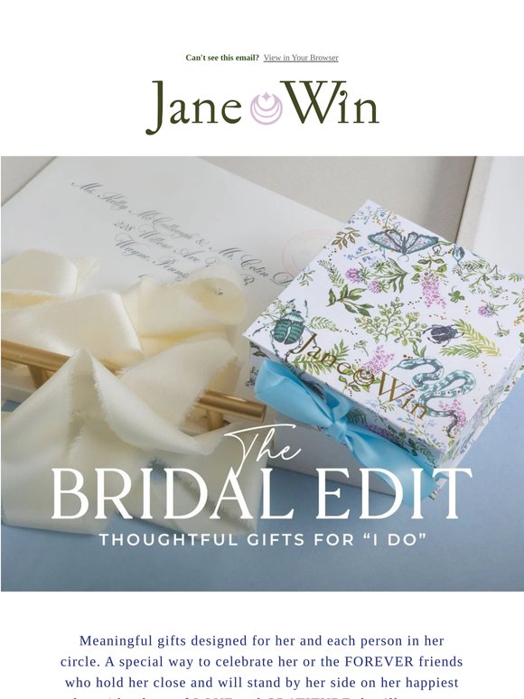 The Bridal Edit: Something Blue 💙