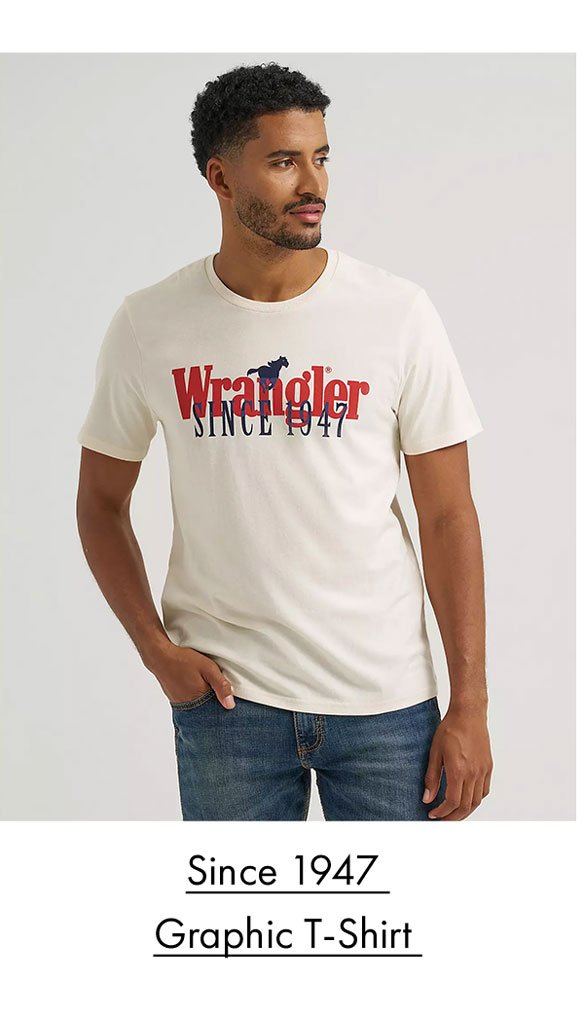 Since 1947 graphic t-shirt