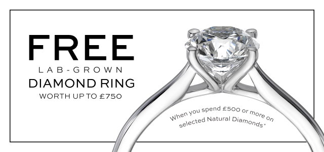 Free Lab-Grown Diamond Ring