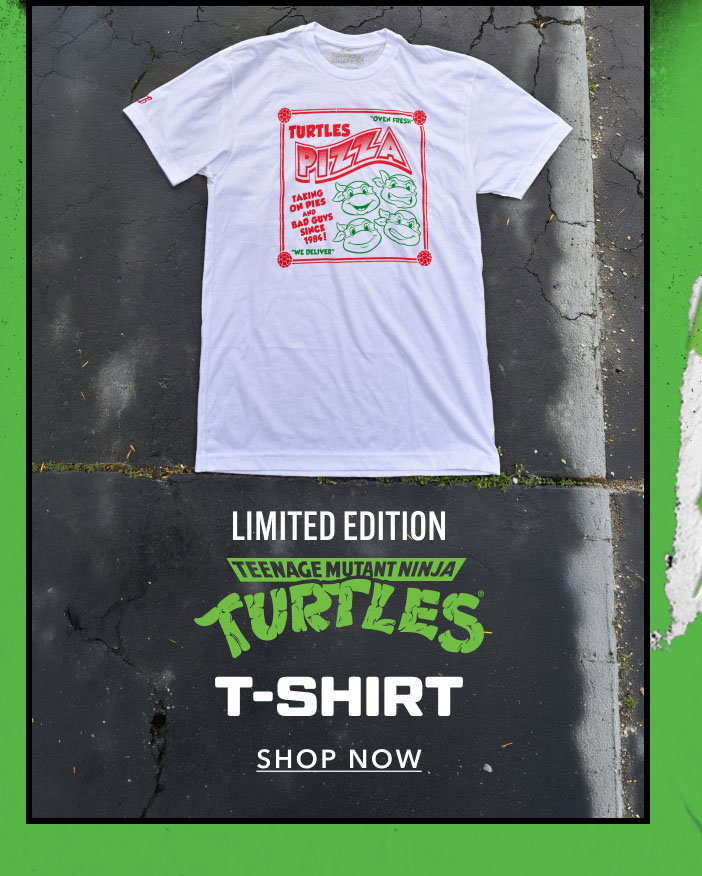 Limited Edition TMNT T-shirt Shop Now