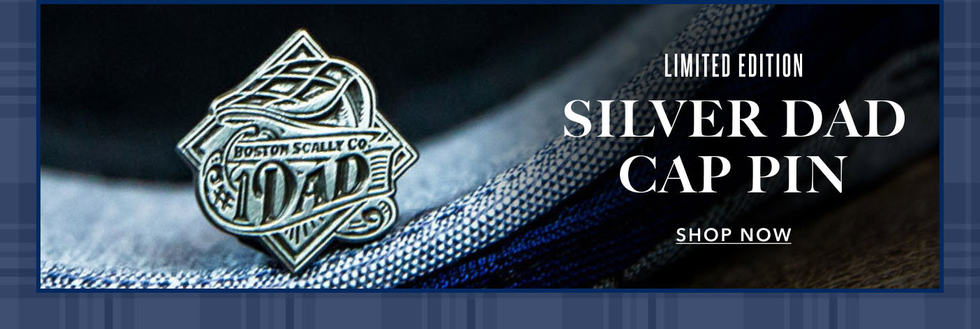 Limited Edition Silver Dad Cap pIn Shop Now