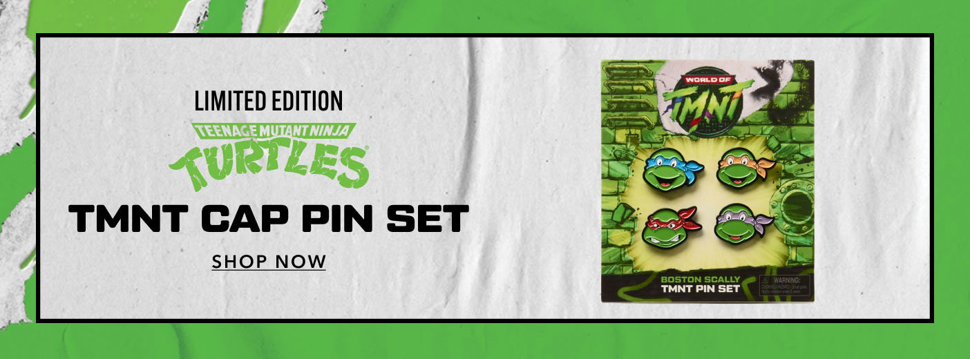 Limited Edition TMNT Cap Pin Set Shop now