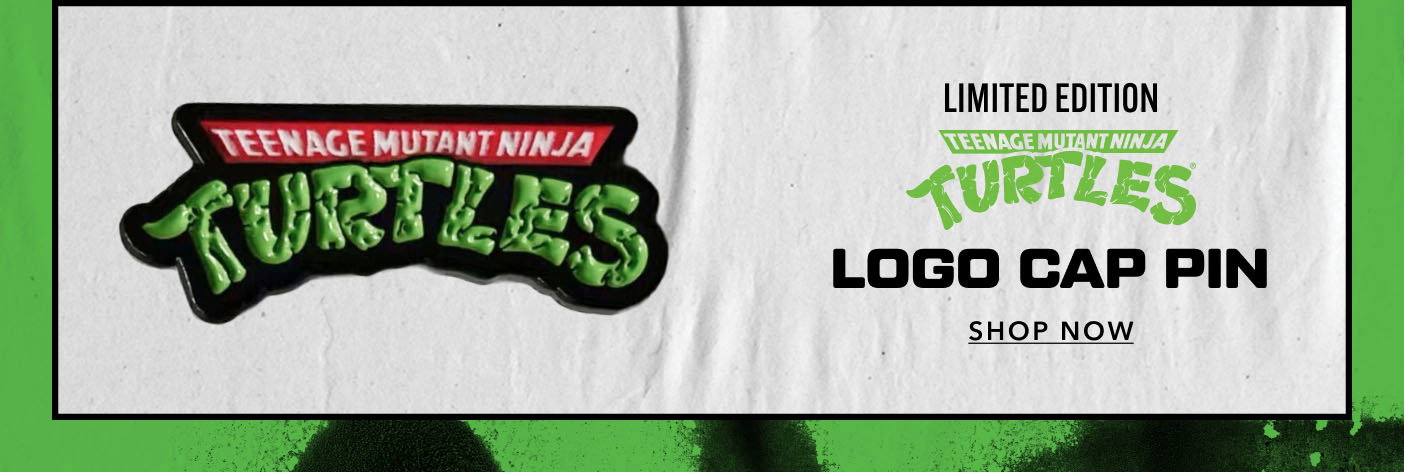 Limited Edition TMNT Logo Cap Pin Shop now