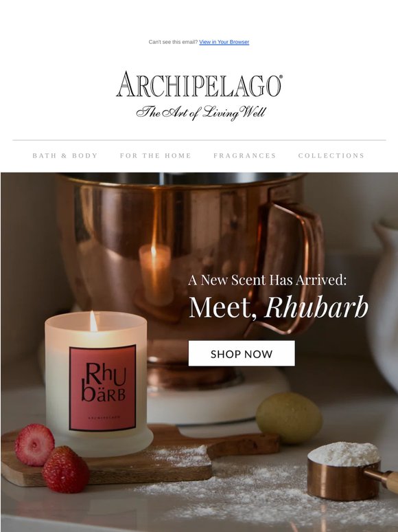 Say Hello to Our Newest Fragrance