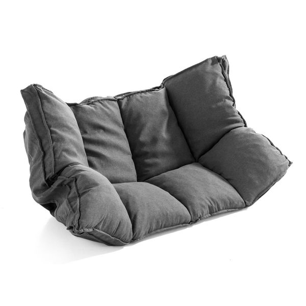 2 in 1 Bodensofa - Dunkelgrau