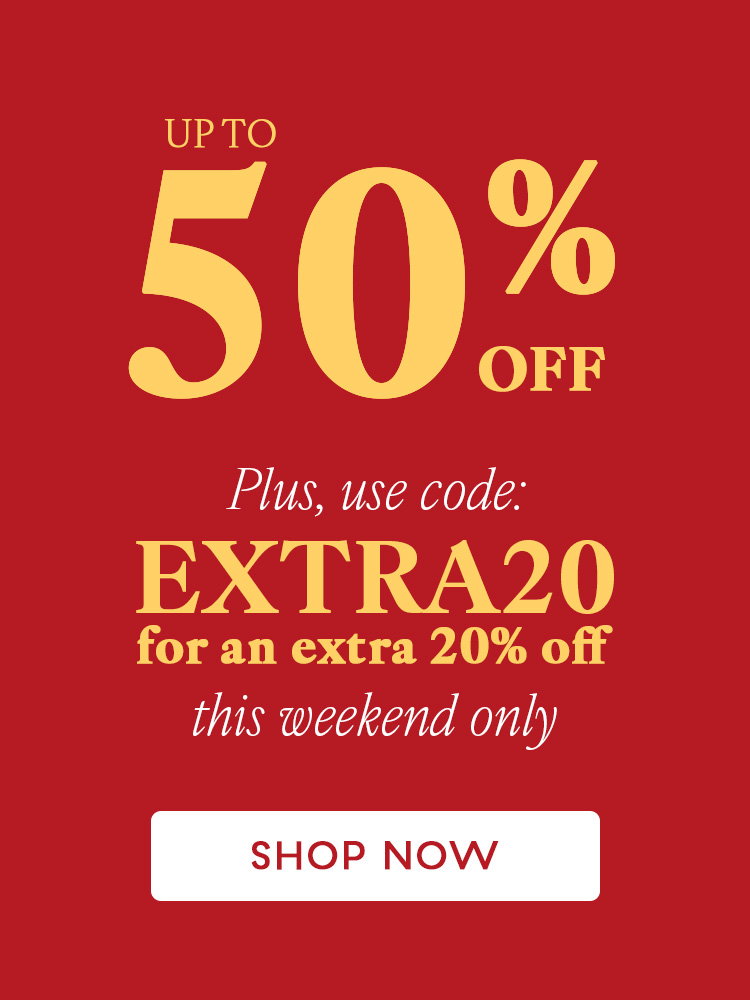 Extra 20% off with code EXTRA20