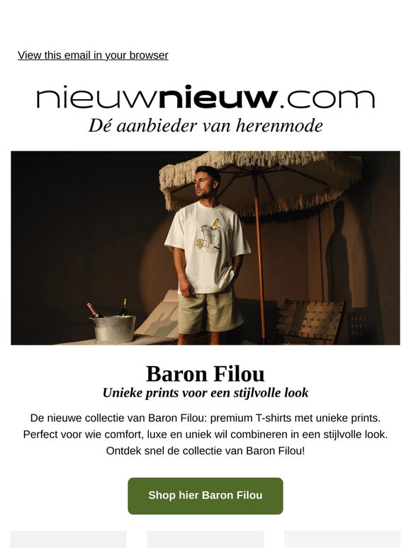 Nieuwe collectie Baron Filou!
