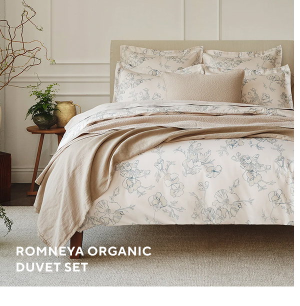 Romneya Organic Duvet Set