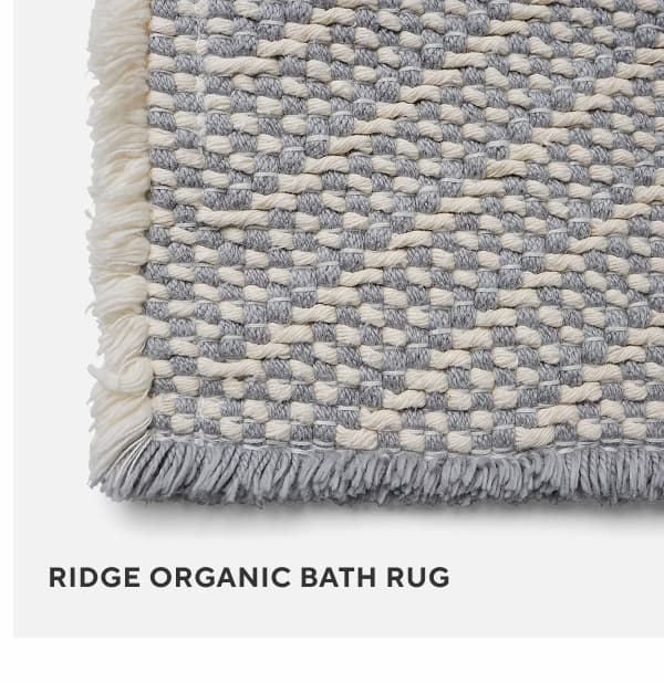 Ridge Organic Bath Rug