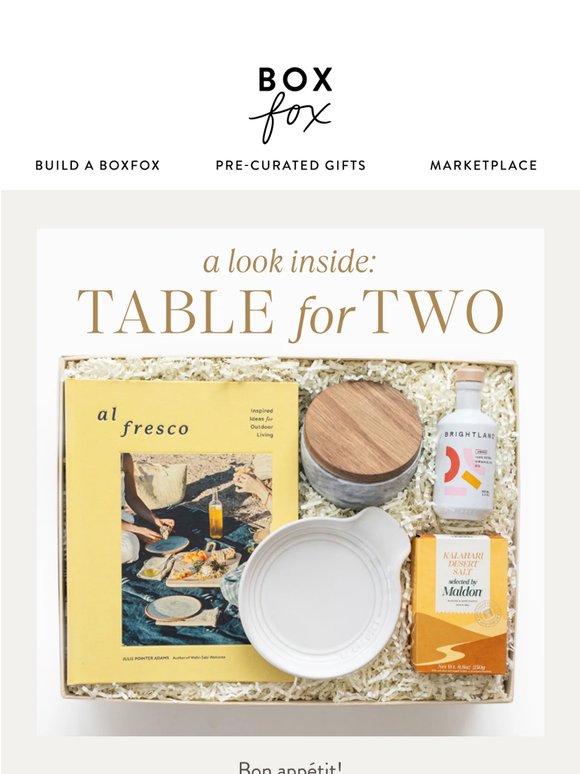 Unboxing: Table for Two