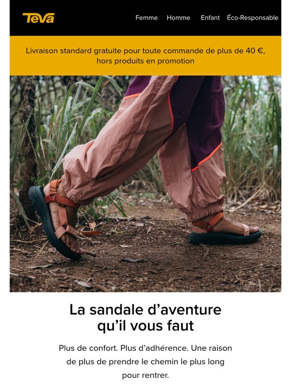 La sandale d’aventure qu’il vous faut