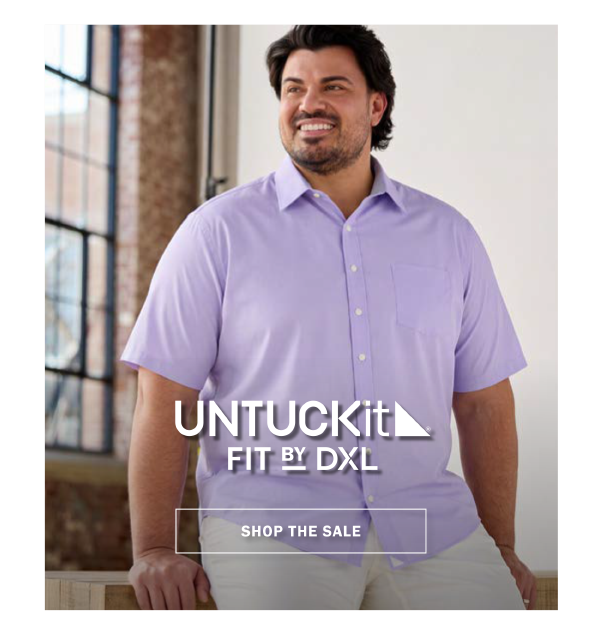 Untuckit Fit by DXL - Shop the Sale