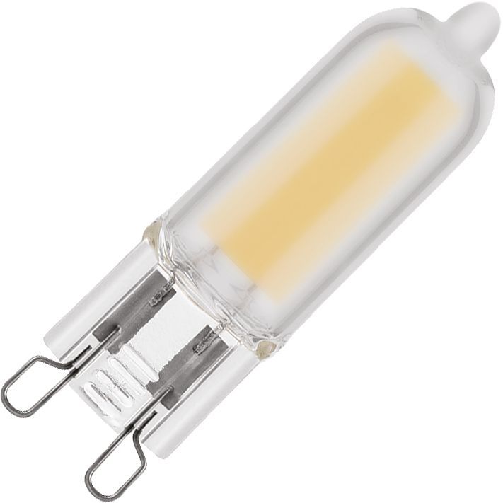Lighto | Ampoule LED | Raccord G9 | Lampe à incandescence | Transparente | 13mm | 2W