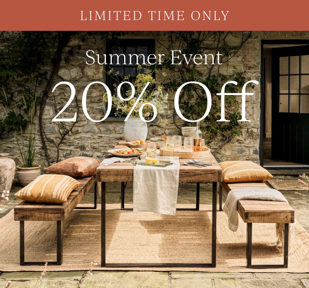 Summer Event 20% Off