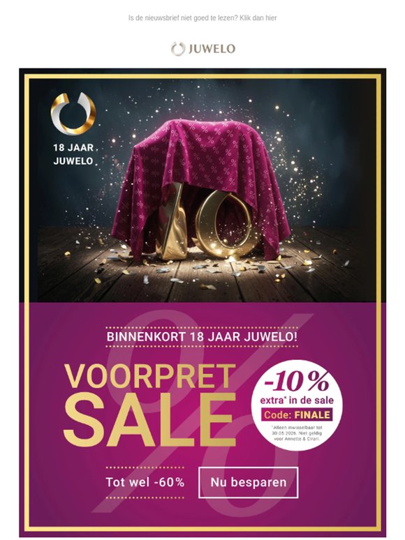 10% extra korting op alle sale-artikelen – vandaag en morgen!