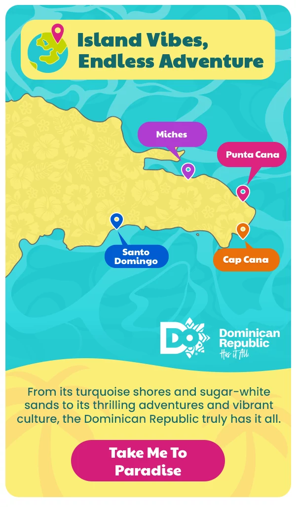 From its turquoise shores and sugar-white sands to its thrilling adventures and vibrant culture, the Dominican Republic truly has it all.