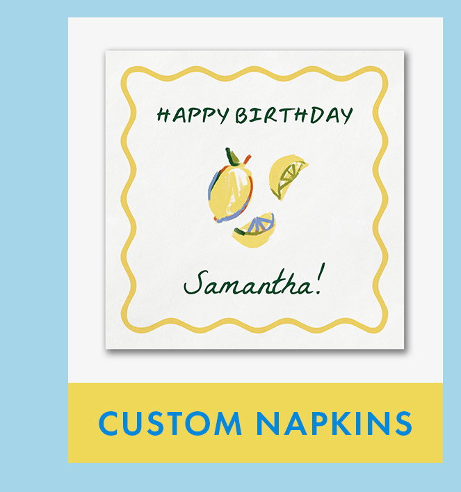 Custom Napkins